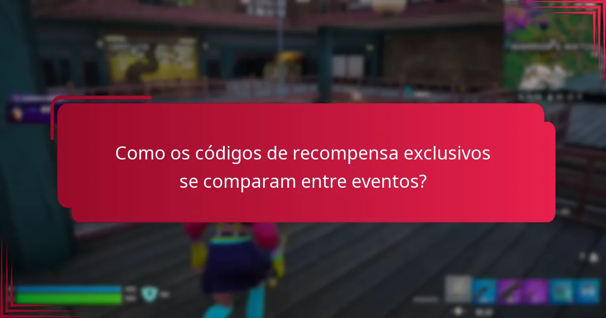 Quais eventos promocionais oferecem códigos de recompensa exclusivos?
