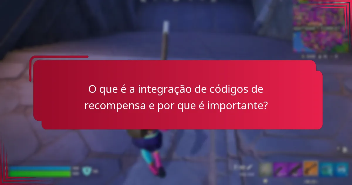 Como configurar a integração de códigos de recompensa?